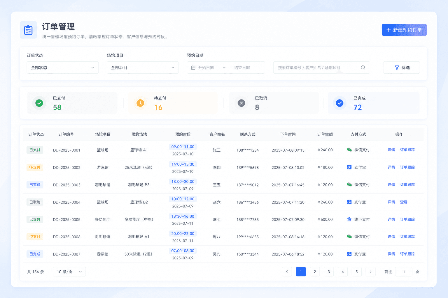 订单管理
