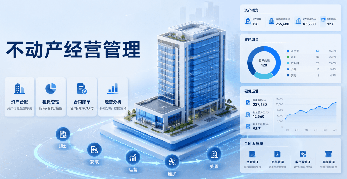 不动产资产管理系统核心功能解析